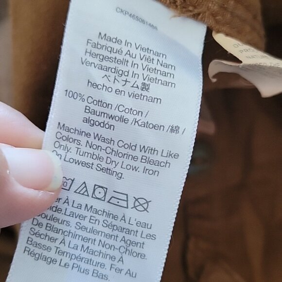 Madewell Garment-Dyed Work Shirt Tan Size XL - Picture 5 of 8